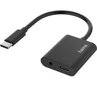 Hama 00200319 scheda audio 2.0 canali USB (Hama 200319 Audio-Adapter 2in1 USB-C-S) NEW