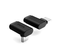 Hama Adatto per l'uso Angolo USB-C 90°, USB 3.2 Gen2, 10 Gbps, 5 A, 240 W, confezione da 2