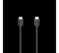 Hama 00200701 cavo HDMI 0,75 m HDMI tipo A [Standard] Nero (Hama High Speed HDMI Cable, Ultra-HD 4K, Ethernet, 0.75 Metre) NEW