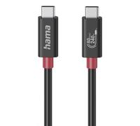 Hama 00200799 cavo USB USB4 Gen 4x2 1 m USB C 80000 Gbit/s 240 W Nero