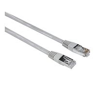 Hama 00200919 RJ45 Cavo di rete, cavo patch CAT 5e F/UTP 15 m grigio guaina in PVC, ritorto in coppia 1 pc(s)