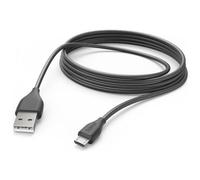 Hama - Cavo USB A/Micro USB, 3 metri, nero