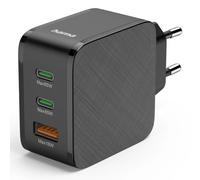 Hama 00201961 Caricabatterie per dispositivi mobili Auricolare Computer portatile Power bank Smartphone Tablet Nero AC Ricarica rapida Interno