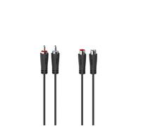Hama 00205094 cavo audio 3 m 2 x RCA Nero - Nouvo