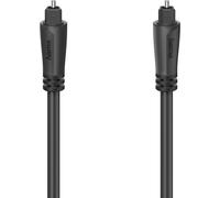Hama 00205136 cavo audio 5 m Toslink Nero (Hama Audio Optical Fibre Cable, ODT Plug [Toslink], 5 Metre)