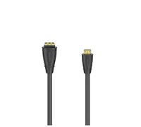 Adattatore Cavo HDMI™, (Mini) F.Maschio Tipo C - F. Fem. Tipo-A, Dorato