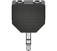 Hama 3.5 Mm M To 2xjack 3.5 Mm H Cable Argento