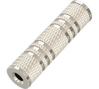 Hama 00205193 adattatore per inversione del genere dei cavi 3.5mm Argento (Hama 3.5mm Jack Adapter - Female to Female)