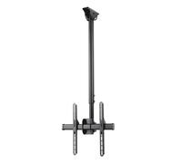 Hama Supporto da soffitto per TV, orientabile, inclinabile, 165 cm, fino a 50 kg