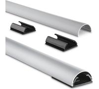 Hama 00220991 organizer per cavi Universale Canalina per cavi Argento 1 pz NEW