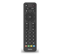 Hama 00221056 telecomando IR Wireless TV Pulsanti NEW