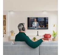 Hama, Cuffie per TV, over-ear, stazione 2,4 GHz più Bluetooth, controllo volume