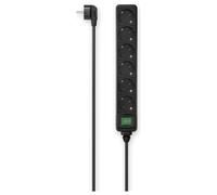 Hama 00223010 Presa Filtrata con Interruttore Nero