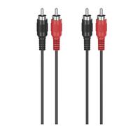 Hama 00305033 cavo audio 1,5 m 2 x RCA Nero - Nouvo