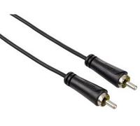 Hama 1.5m RCA m/m cavo audio 15 m Nero NEW