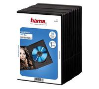 Hama 1 x 10 custodie per DVD, nero 51276