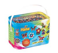 Hama 10.202-67DE Perline e tavolette forate, in Cestino, 10.000 pz