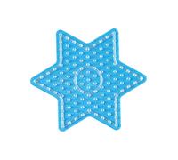 Hama 10.8222 Maxi Trans Pegboard-Star, Transparent