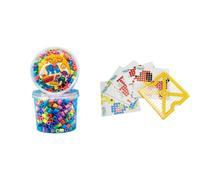 Hama 10.8571 Maxi Beads in tub, Mixed, Klein Single