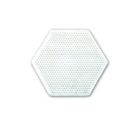 Hama 100-276 - Piastra per Perline, Esagonale, 15 cm