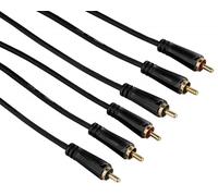 Hama 10m Yuv Cavo Coassiale RGB Componente 3x Rca per LCD Plasma LED Faro HD TV