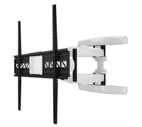 Hama 118626 Premium Full Motion TV staffa da parete (inclinabile, orientabile, per televisori da 46 a 90", VESA fino a 800x600, max. 75 kg), nero/bianco, 2.1"* 36"* 24.8"