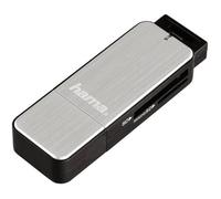Hama 123900 Lettore schede di memoria esterno USB 3.2 (Gen 1x1) Nero