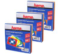 Hama 150x Carta Cover Protettiva Copertina CD Sleeves CD DVD Blu-Ray Borsa-Cd