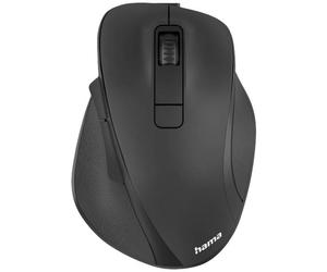Hama 173032 Mouse ergonomico Senza fili (radio) Ottico Nero 6 Tasti 1600 dpi Er