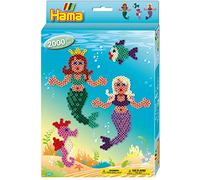 Hama 2000 Perline da Stirare a Forma di Sirena, Confezione Regalo