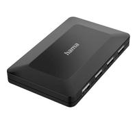 Hama 200122 00 Hub USB 4 Porte USB-A USB 2.0 480 MBit/s Nero