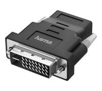Hama 200338 00 DVI / HDMI Adattatore [1x Spina UK - 1x Spina DVI-D] Nero