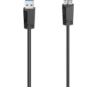 Hama 200627 Cavo USB USB 3.2 Gen1 Spina USB-A, Spina USB-Micro-B 3.0 1.50 m Ner