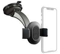 Hama 201513 A ventosa Supporto cellulare per auto ruotabile a 360° 55 - 85 mm