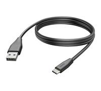 Hama 201597 Cavo di ricarica USB USB 2.0 Spina USB-A, Spina USB-C® 3.00 m Nero