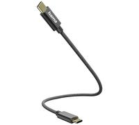 Hama 201604 Cavo di ricarica USB USB 2.0 Spina USB-C®, Spina USB-C® 0.20 m Nero