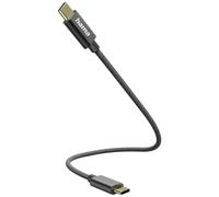 Hama 201604 Cavo di ricarica USB USB 2.0 Spina USB-C®, Spina USB-C® 0.20 m Nero