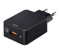 Hama 201641 Caricatore USB 19.50 W 1x 2 USB-A Nero Ambiente interno
