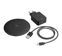 Hama 201687 Caricatore a induzione 2000 mA 00 Nero