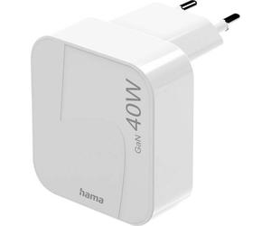 Hama 201955 Caricatore USB 40 W USB-C® Consegna di potenza 3.0, 2.0, 3.0 Bianco