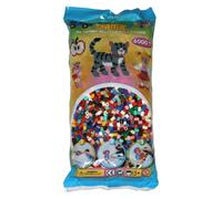 Hama - 205-67 - Bag of 6000 Beads 22 Colours Mix