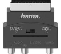 Hama 205268 S-Video / RCA AV Adattatore [1x Presa S-Video - 3x Adattatore RCA]