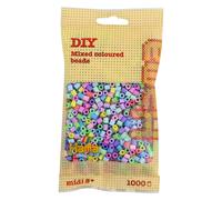 Hama 207-50 - Perline, 1000 Pezzi Multicolore pastello