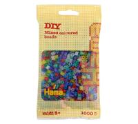 Hama 207-54 Glitter Mix Midi Beads 1000 pcs