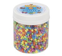 Hama 209-50 3,000 Midi Beads-Pastel Mix, Multicolour, One Size