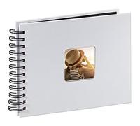 Hama 2107 Album Spiralato Fine Art, 24 x 27 cm, 50 Pagine, 50 Foto, Bianco
