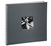 Hama 2113 Album Foto Spiralato Fine Art, 36 x 32 cm, 50 Pagine, 300 Foto, Grigio