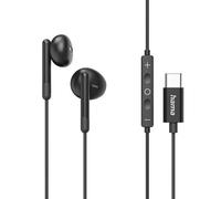 Hama 221785 Classy Tappi per le orecchie via cavo Nero regolazione del volume