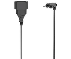 Hama 223266 00 Alimentazione Prolunga Nero 3 m H03VVH2-F 2G 0,75 mm²
