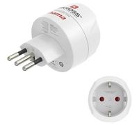 Hama 223484 00 Adattatore da viaggio Reiseadapter Typ J, L, N, 3-polig, für die